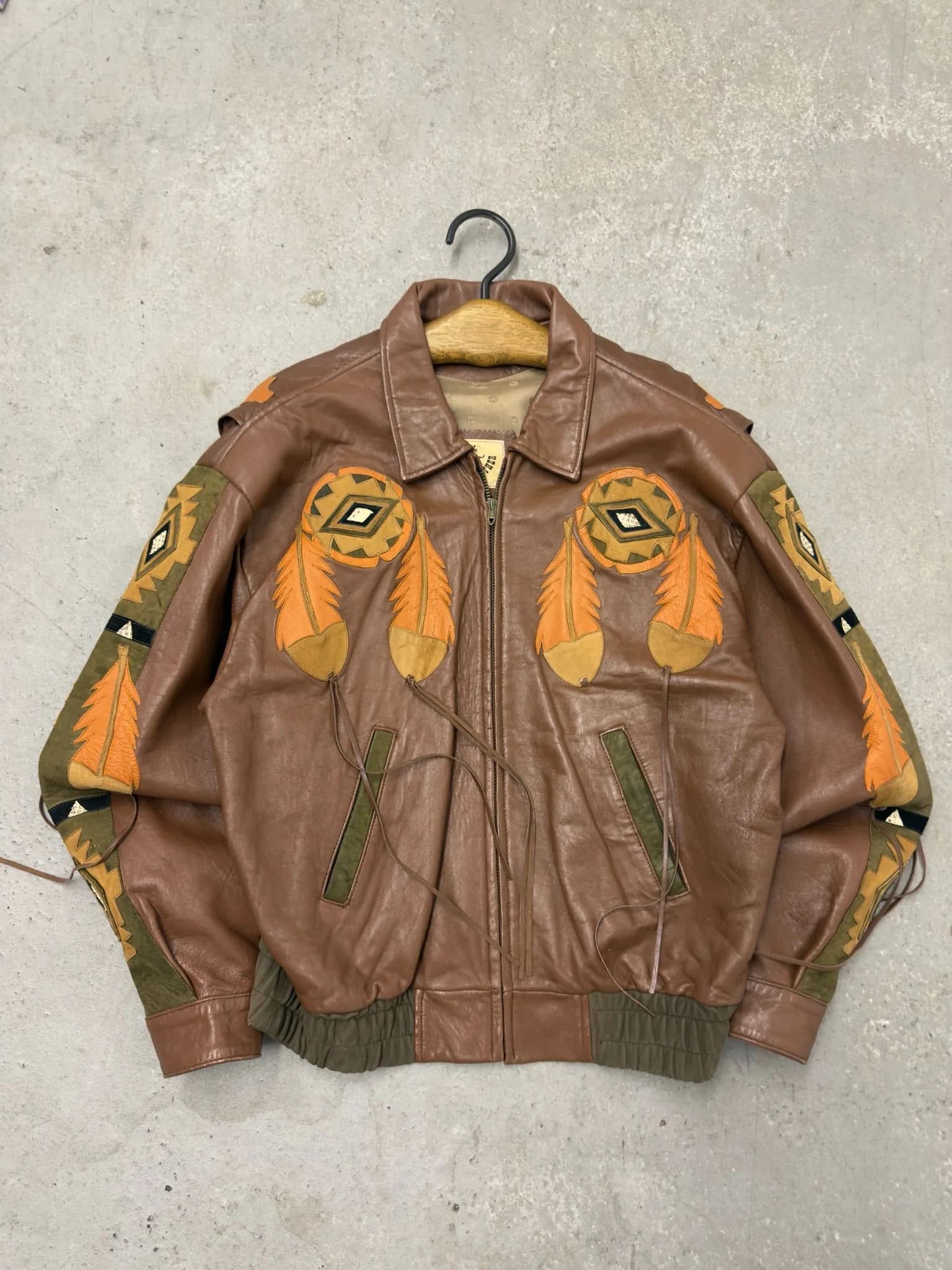 80s Lederjacke